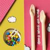 Chopsticks Learning Aid With Funny Hand Shape End Design Travel Essential For Picnics Restaurants Plastic Eating Gripper