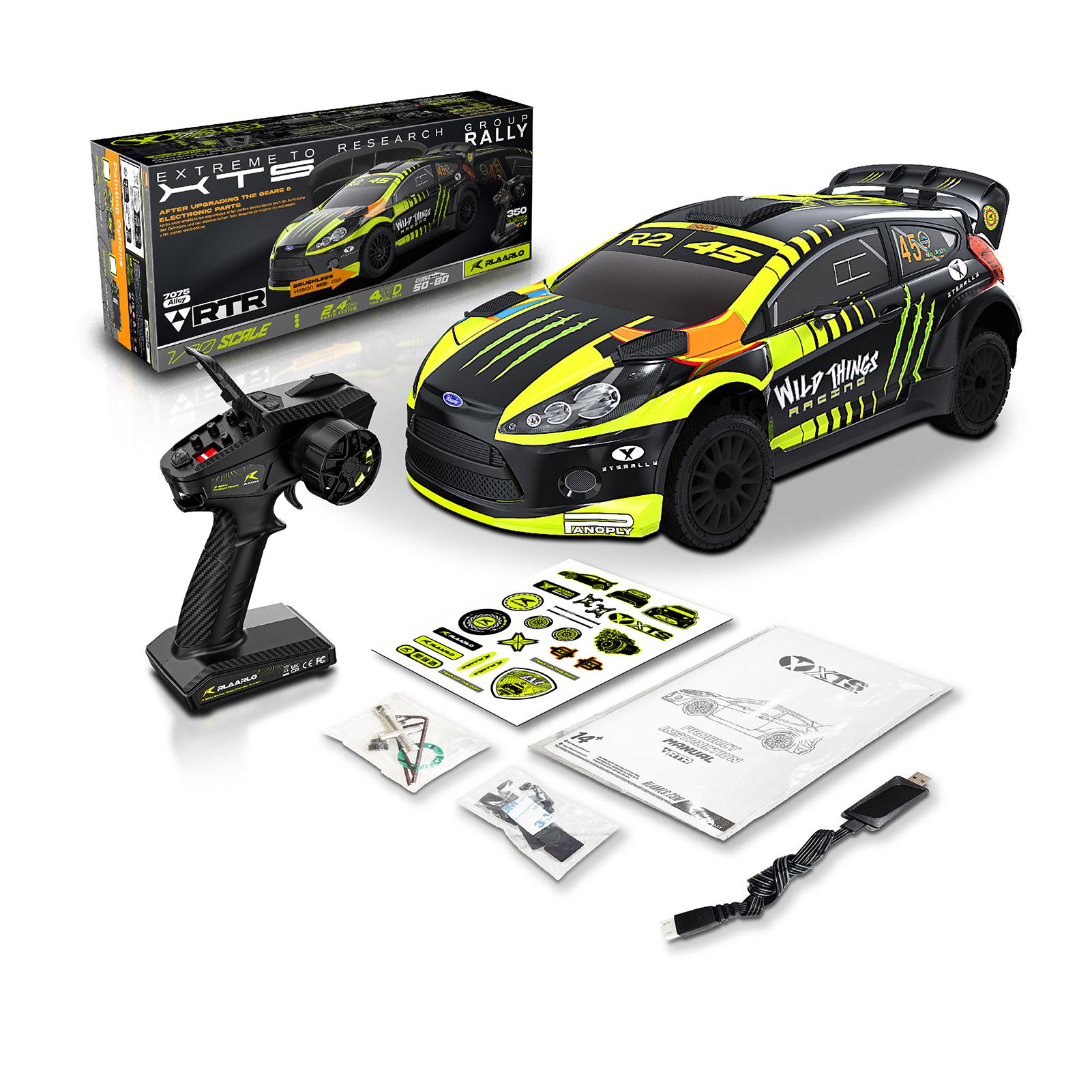 

1/10 Raleigh XTS F10 Ралі Позашляховик RC Електричний Повнопривідний Позашляховик Rc Модель Автомобіля Гоночний Автомобіль Іграшка