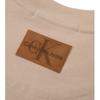 Calvin Klein SS23 Simple Patch Cotton Crew Neck T-Shirt Men Tops Khaki J323258-ACI