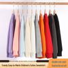 320g Cotton Kids' Round Neck Sweatshirt - Autumn/Winter Casual Solid Color Pullover