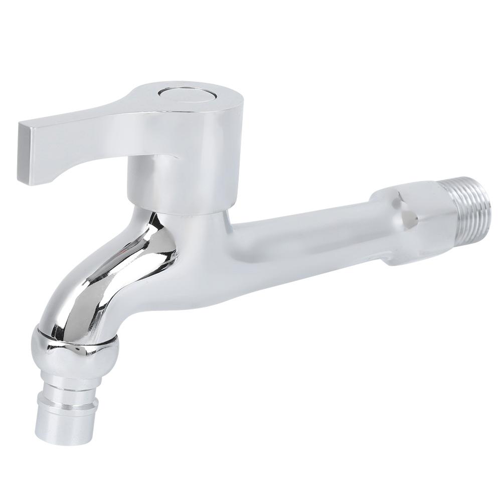 G1 2in Copper Electroplating Single Cold Faucet Washing Machine Faucet Tap for Home UseLong Type 49213