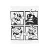 Cupheads Video Game Art Blankets Flannel  Super Warm Throw Blankets for Outdoor Travel Bedroom Quilt