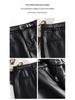 2025 Brand Korean Style A-Line Leather Skirt - Autumn/Winter Slimming, Comfortable, Hip-Hugging, Versatile, Fashionable.