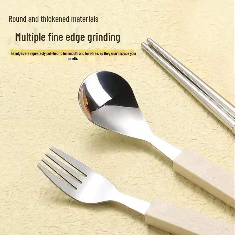 Ruhan Portable Stainless Steel Cutlery Set