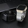Luxury Stainless Steel Band for Apple Watch 46mm 49mm 44mm 45mm Men Metal Strap for Iwatch 9 8 7 SE 6 S10 Smart Watch Bracelet