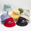 Sun Hat Cartoon Printing Sun Protection Toddler Bucket Hat Summer Fishing Cap For 2-5 Years Old Boys Girls