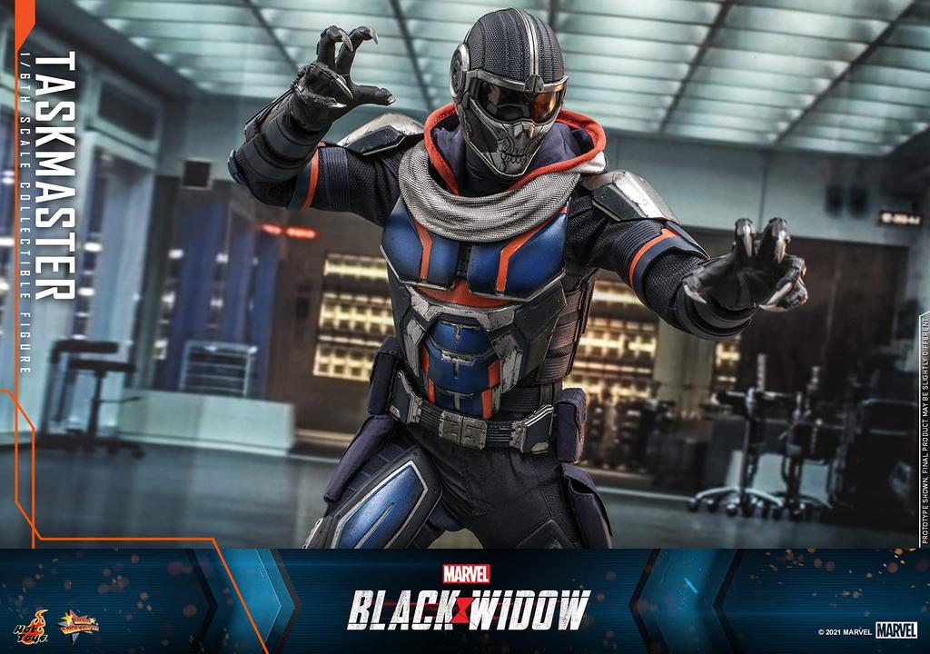 Movie Masterpiece Black Widow Taskmaster Scale Figure Black 1/6
