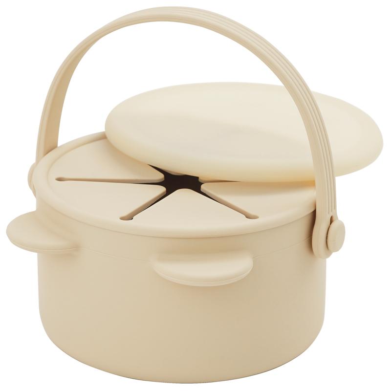 Портативный контейнер для малышей, чашка для кормления, чашка для закусок для новорожденных, чашка для хранения закусок с крышкой, коробка для закусок для малышей