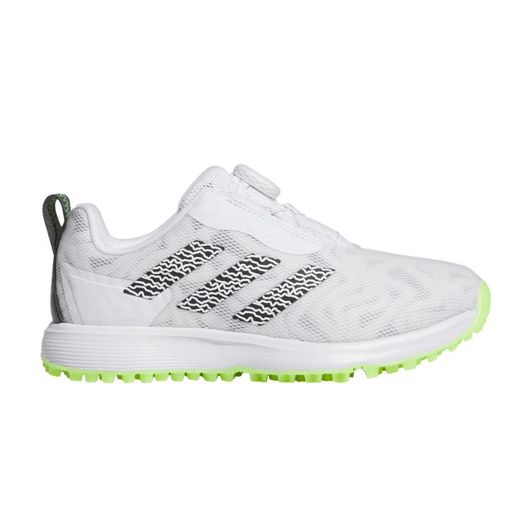 

Adidas CodeChaos 25 BOA J Белый Черный Яркий Лимонный Детские Кроссовки Облачно-Белый Основной Черный IG8770 36