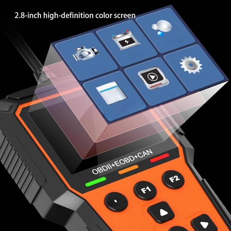 Professional OBD2 Scanner Engine Fault Code Reader With Real Time Data Streams Check Engine Light Scanner