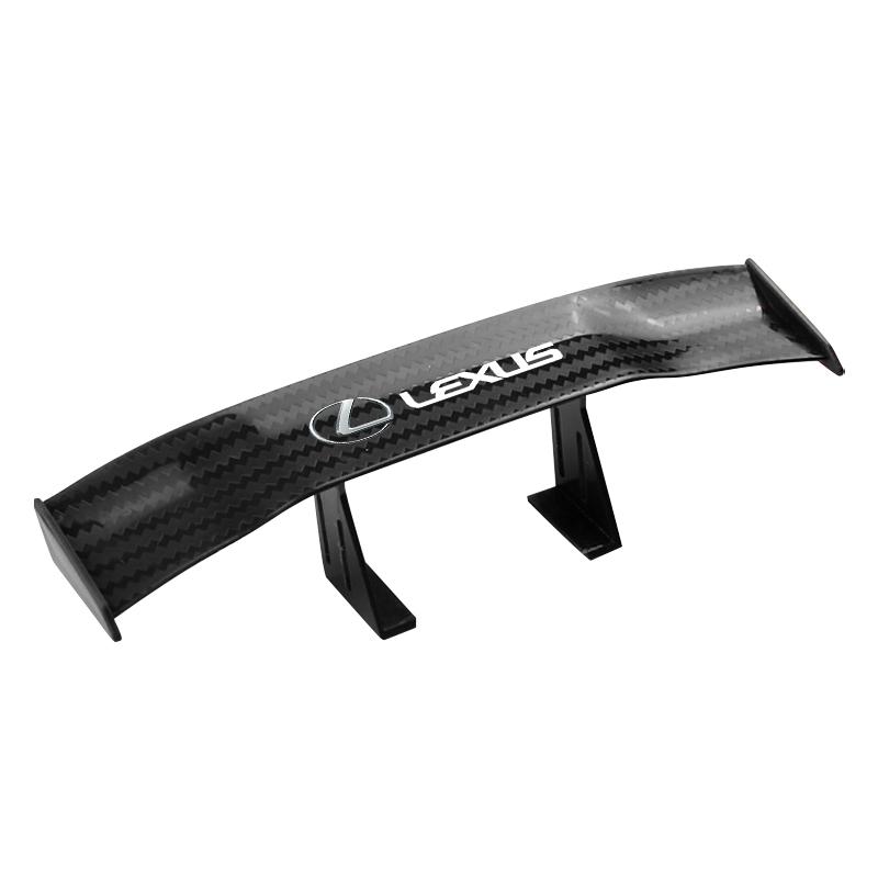 Carbon Look Car Rear Spoiler Mini Wings Decoration Auto Accessories for Lexus ES300 RX330 RX300 GS300 IS250 IS200 CT200h NX RX