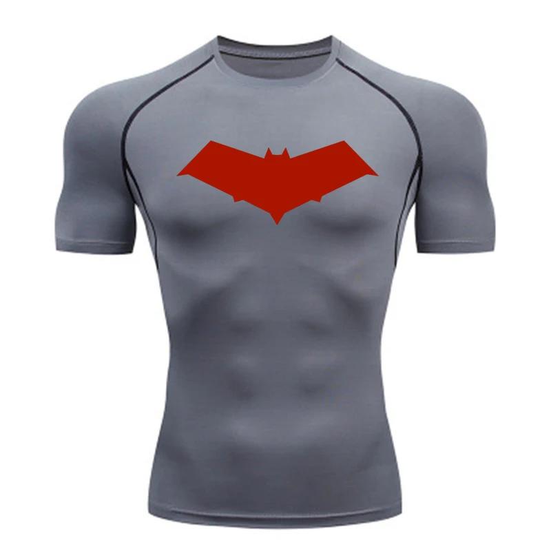 Men Running Compression T-Shirt Short Sleeve Sport Tees Gym Fitness Sweatshirt Male Jogging Athletic Shirt Tops Homme