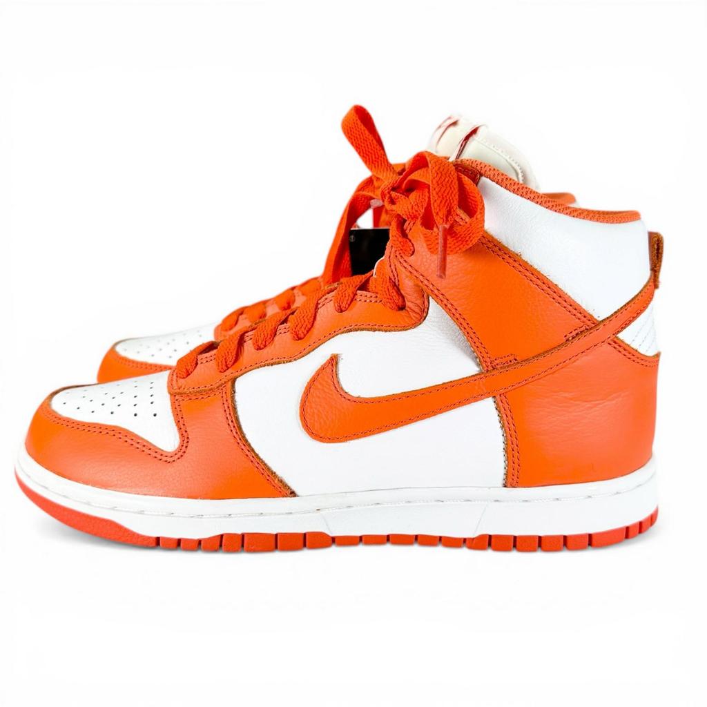 Pristine NIKE High Cut Sneakers DUNK RETRO QS Syracuse Dunk High Orange 26cm Used