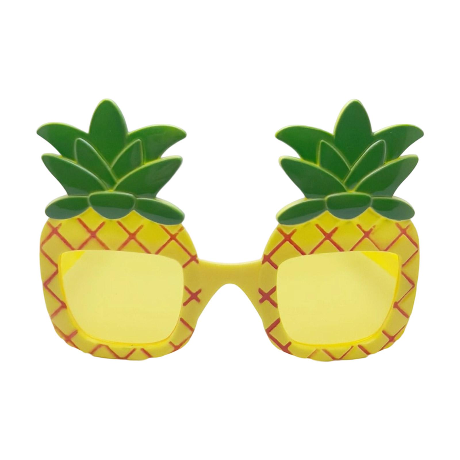 

Fun Plastic Pineapple Eyewear Comfortable Wear For Themed Parties Role Play Conventions And Family Gatherings жовтий
