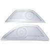 For BMW 5 Series F10 F11 2011-2016 Stainless Steel Cars Front Door Stereo Panel Speaker Decorative Cover Interior Accessories