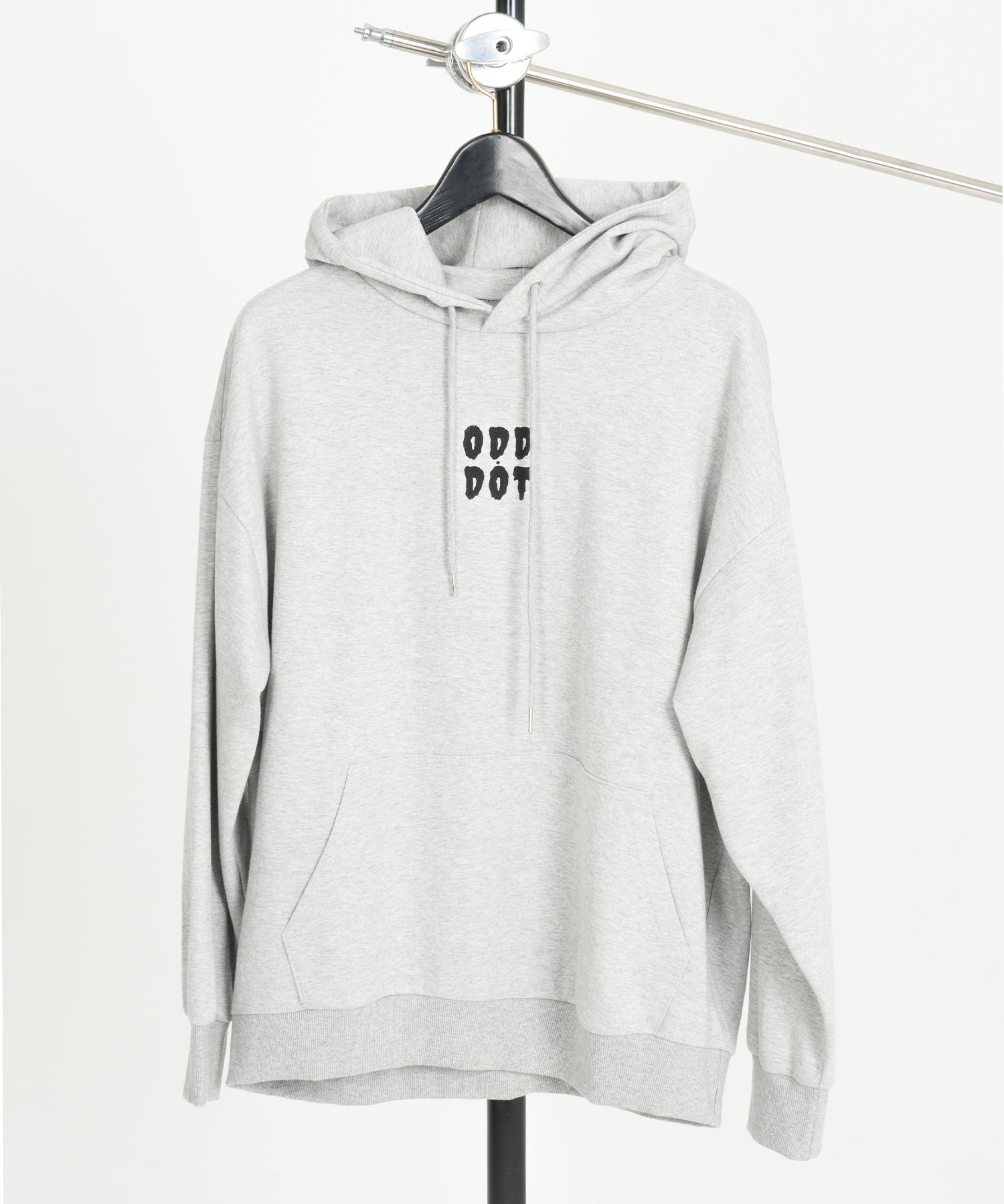 Толстовка с большим логотипом Odd Dot_Серая Ivory/2