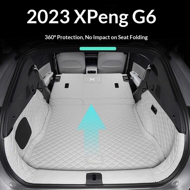 Fit For XPeng G6 2023 Car Full Coverage Trunk Mat Max And Pro Version Interior Modification