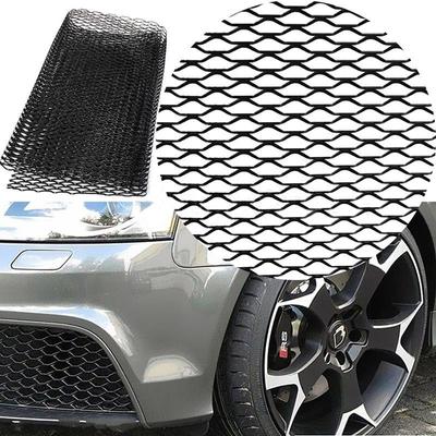DIY-Renngrills, universelle Passform für Autos, zuschneidbare Frontstoßstange, Wabengitter, Lüftungsgitter, Netzblatt, 100 cm x 33 cm