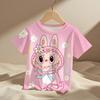 Funny Cartoon Cool Cute 3D Kids Boys Clothes Short Sleeve Casual Streetwear Girl Fashion