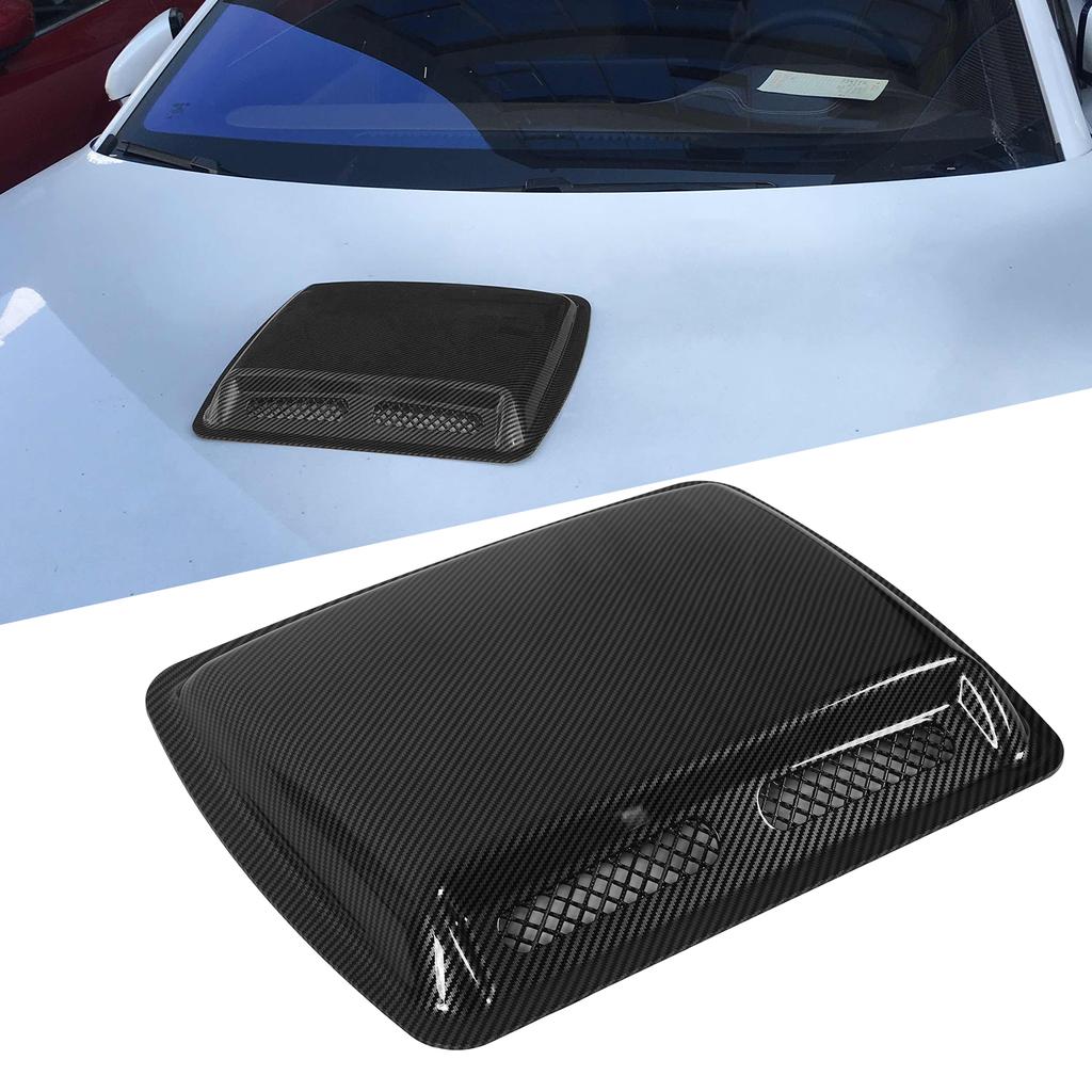 Hood Scoop Vent Bonnet Cover Decorative Covers with Self Adhesive Design for Cars