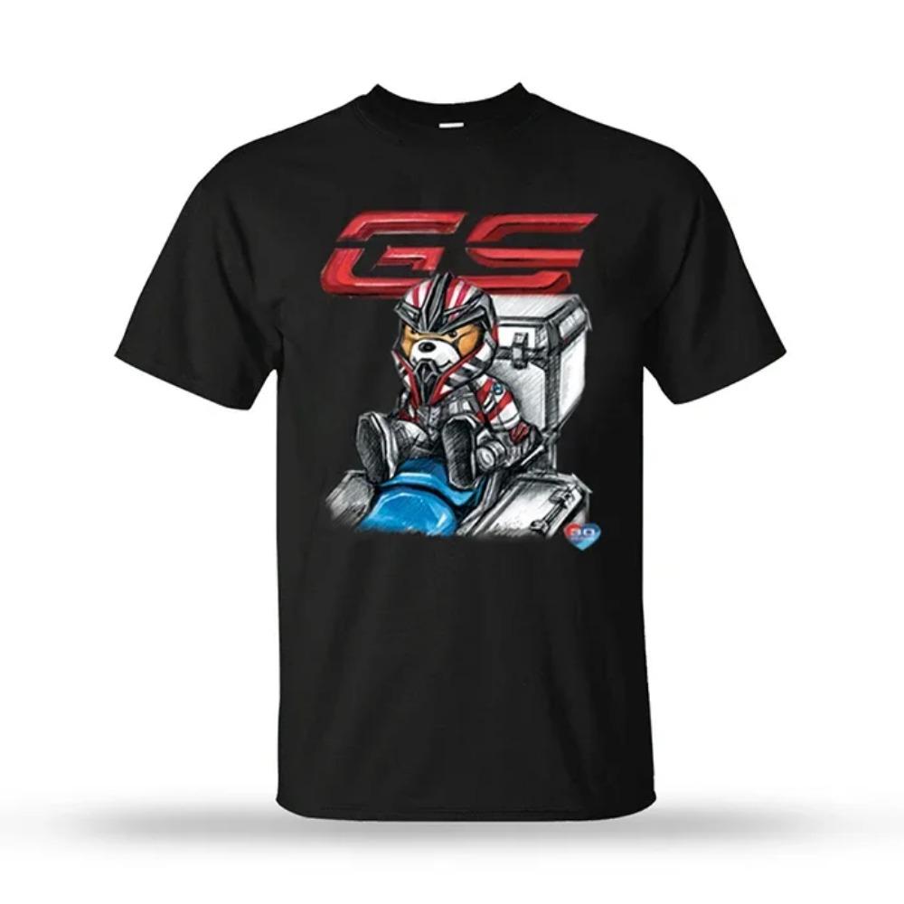 חדש איכותי כותנה בגדי גבר קיץ חולצת טי S1000Rr R1200Gs לוגואים של Usw חולצת טי למעריץ אופנועים בייקר מידה גדולה טופ קז'ואל