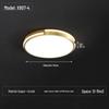 Gold Modern Minimalist Ultra-Thin Nordic LED Ceiling Light for Bedroom