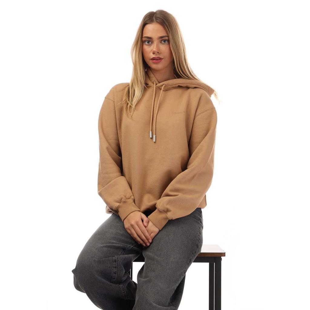 Off White Womens/Ladies Diagonal Regular Hoodie