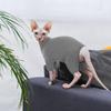 Cat Full-Body Jumpsuit With Turtleneck Warm Sweater Hairless Cats XS To 2XL