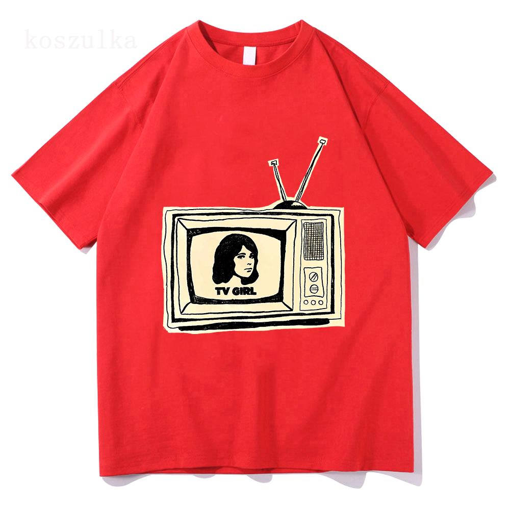 Classic Tv Girl 2025 T Shirt Fashion Men/Women Harajuku Graphic T-Shirt Unisex High Quality Aesthetic Vintage Cotton Tees Shirts
