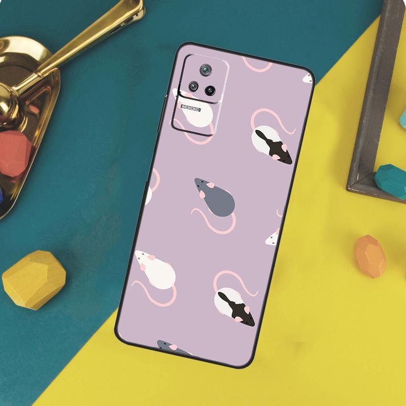 Mouse Rat Case For Xiaomi 14T Pro 11T 12T 13T 13 14 15 Ultra POCO X7 Pro X3 X5 X6 M6 F5 F6 Pro Funda