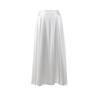 Skirt Women's Spring and Summer Temperament Elegant High-waisted Satin Satin Long Skirt