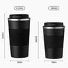 Car Vacuum Bottle Coffee Flask Leak-Proof 304 Double Water Thermos 380ml/510ml Thermal Steel Stainless Travel Mug Non-Slip Cup