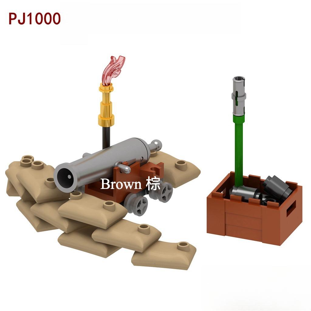 Medieval Napoleonic War Soldiers Figures Military MOC Building Block Knights British French Fusilier Rifles Weapon Kids Toy B08
