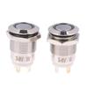 12 mm vanntett metall trykknappbryter LED-lys momentan låsing bil motor strømbryter metall låsende trykknappbryter