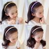New Children Sweet Colors Flowers Ornament Headband Headwears Girls Acrylic Cute Hair Hoop Headbands Kids Hair Accessories