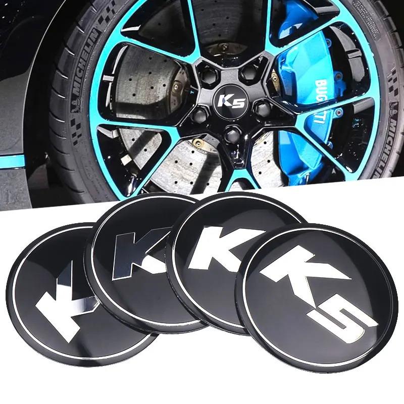 56mm Car Aluminum Logo Wheel Center Hub Cap Badge Sticker Accessories For Kia Sorento Rio Ceed Sportage Cerato Soul Picanto Niro