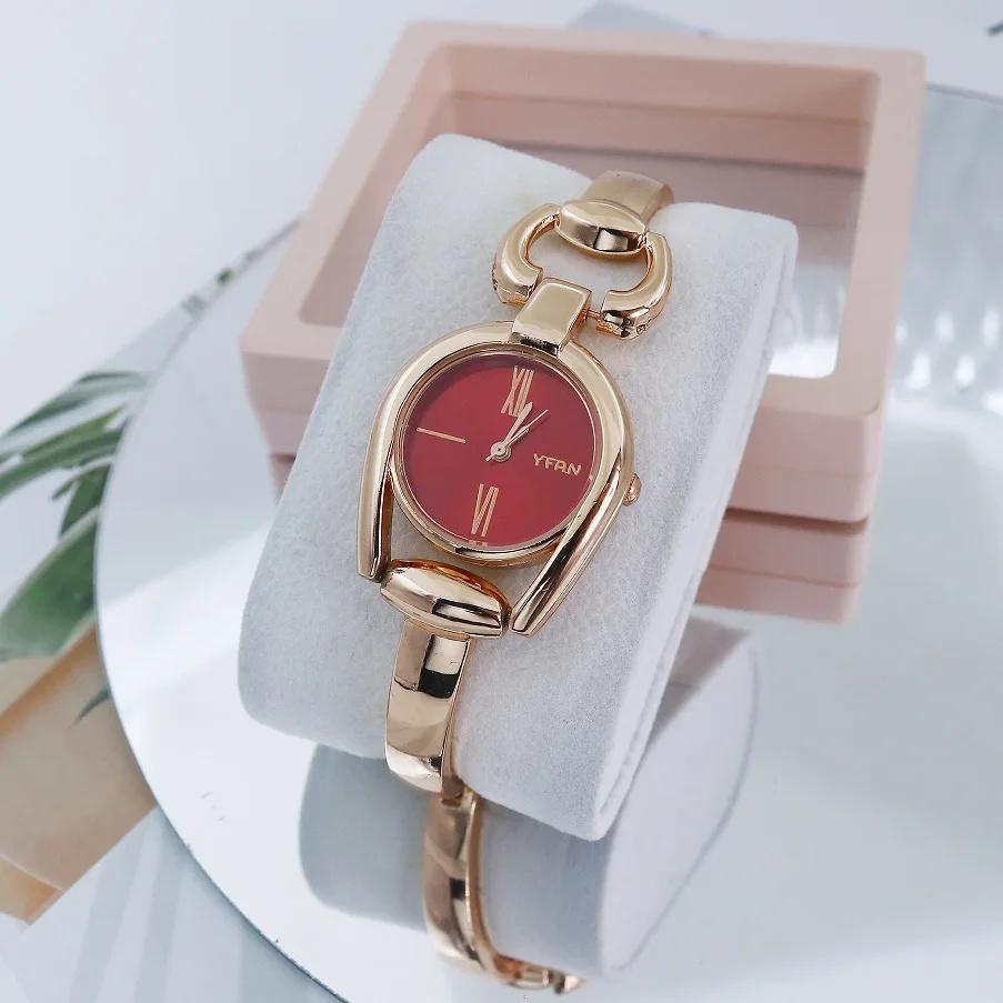 Fashion Women Quartz Watch Casual Wristwatches Alloy Strap Women Watches Ladies Clock Festival Gift Valentine's Day