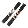European and American Trendy Exaggerated Metal Thick Chain Belt Motorcycle Punk Style Elastic Waist Seal Suit Decorative Belt