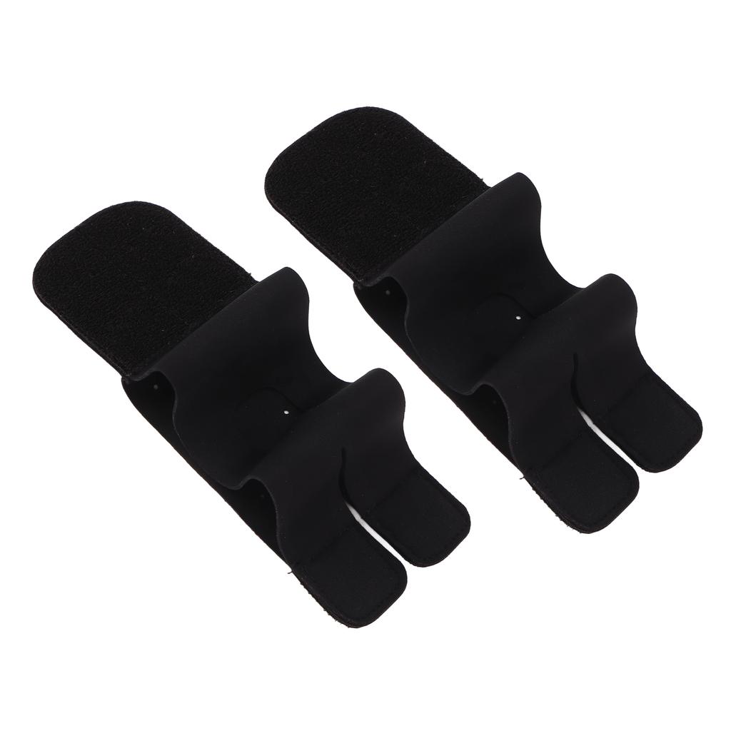 2pcs TFCC Wrist Support Hook And Loop Fasteners Adjustable Black TFCC Wrist Compression Band M