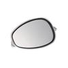 2pcs Motorcycle 10mm Thread Oval Side Mirrors Rear View Mirrors Adjustable Angle