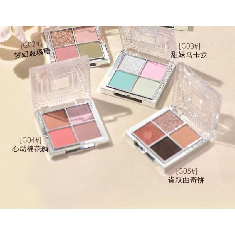 GOGO TALES - Light and Shadow Transfer Lidschattenpalette - 4 Farben