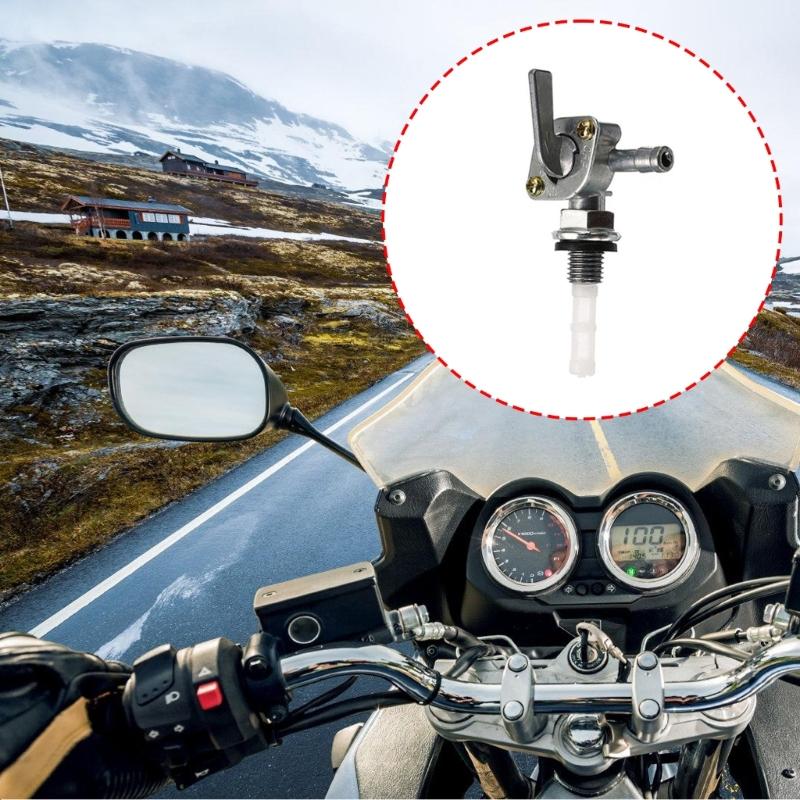 Controle Preciso do Fluxo de Combustível Válvulas de Tanque de Gasolina para Motocicleta Metal e Plástico Resistentes Regulador de Fluxo de Gasolinas para Uso em Condução