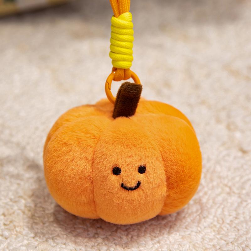 Adorable Plush Vegetable & Fruit Keychain Doll Ornament Gift for Kids