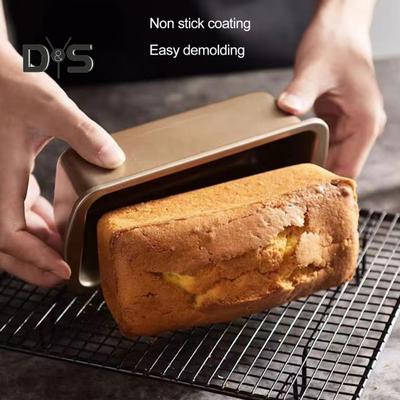Kuchenform, Antihaft-Toastbox, hochtemperaturbeständige Backform aus Kohlenstoffstahl für die Party zu Hause in der Küche