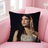 M-Madison Beerr Singer Cushion Cover Natural Linen Pillow Case Double-Sided Print Decorative Sofa Pillowcase Home Decor Gift
