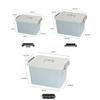 Extra-Large Transparent Plastic Storage Box for Car, Home, or Dorm - Multi-functional Toy Organizer