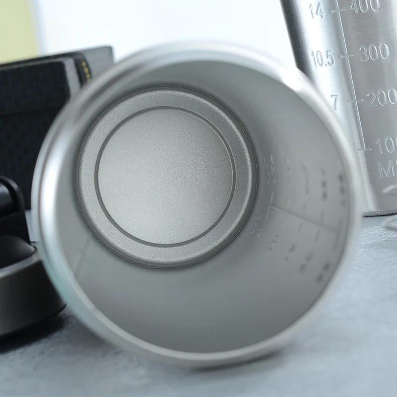 Stainless Steel Shaker Bottle Protein Powder Shaker Fitness 500/750ml Water Bottle Cup Mixer Water Bottles Gym Sports Bottle