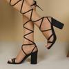 Sapatos de mulher – Sandálias de salto