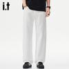 izzue it Men's Washed Straight-Leg Jeans