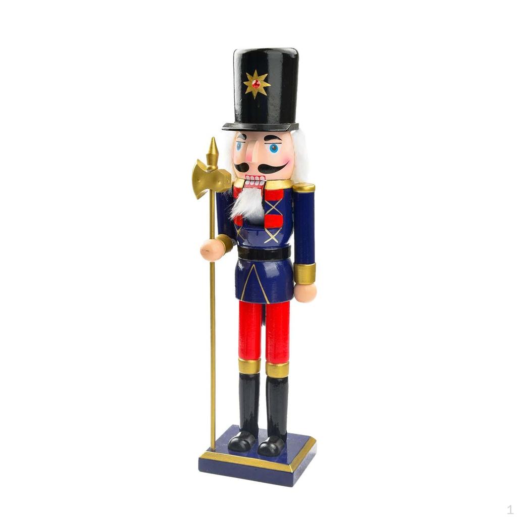Nutcracker Ornaments Christmas Decoration Figurines ,Traditional ,Wooden for